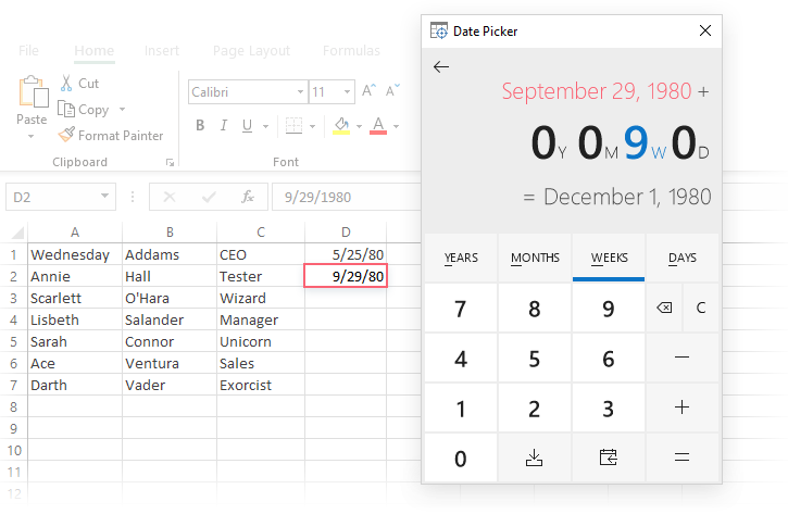 control + period for mac for excel